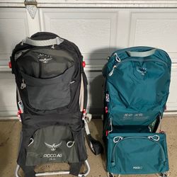 Osprey Poco LT Plus Rain Cover Child Carrier Backpack