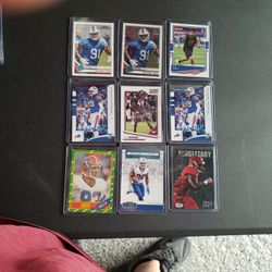 9card Lot Bills Rookies 