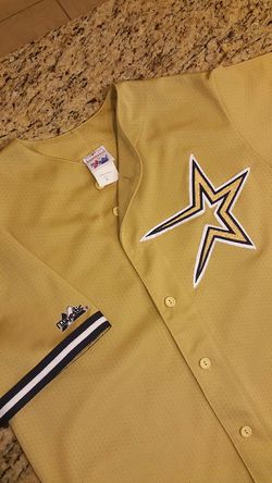houston astros black and gold jersey