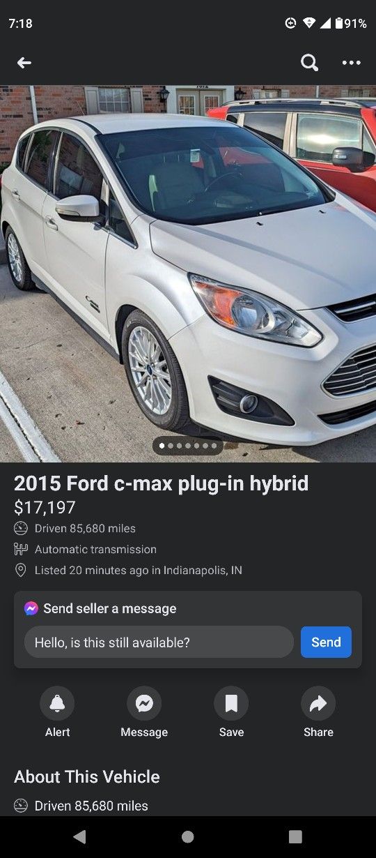 2015 Ford C-Max Plug-in Hybrid