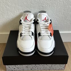 Jordan 4 White Cement Men’s Sizes 9.5, 11, 12, & 13
