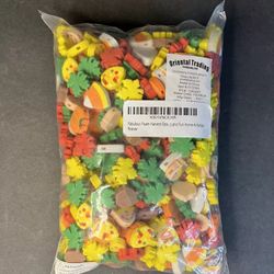 Foam Beads Fall Harvest Fun Home Activies Necklace Bracelet Making Crafts