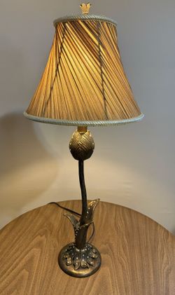 Brand new bronze tulip table lamp