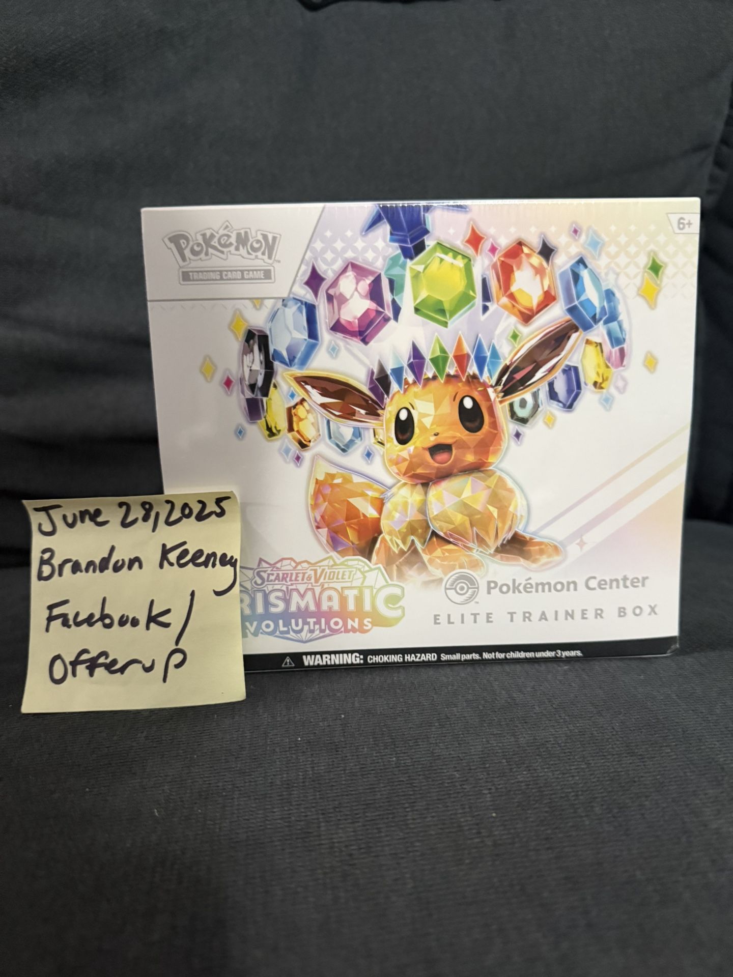 Prismatic Evolutions Elite Trainer Box ETB Pokemon Center