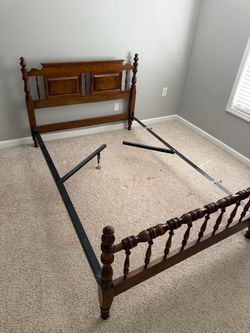 Wood Bedroom set