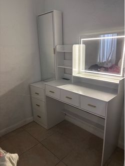 White Vanity