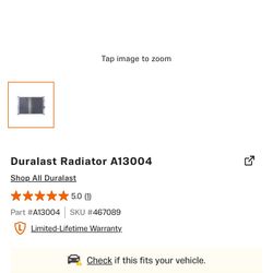 2014 Infiniti Qx60 Radiator 