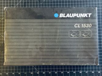 Blaupunkt CL 1530 Blue Magic car stereo speaker, new in original box