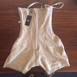 Full Corset Body Contour With Zip Crotchless 