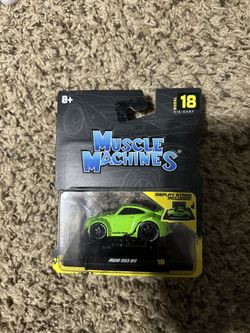 Muscle Machines Porsche Lime Green