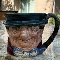Tony Meller Royal Dolton Character Jug Toby vintage Mug Small