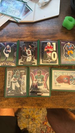 NFL cards cool rookies Maye, Egbuka