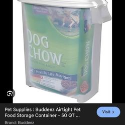 DoG Food Storage 