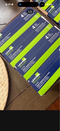 Levtion Outlets 15A (4 pack ) 4 boxes
