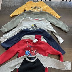 3t Boys Long Sleeve Shirts