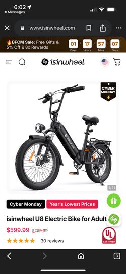 Brand New E-bike Still In The Box