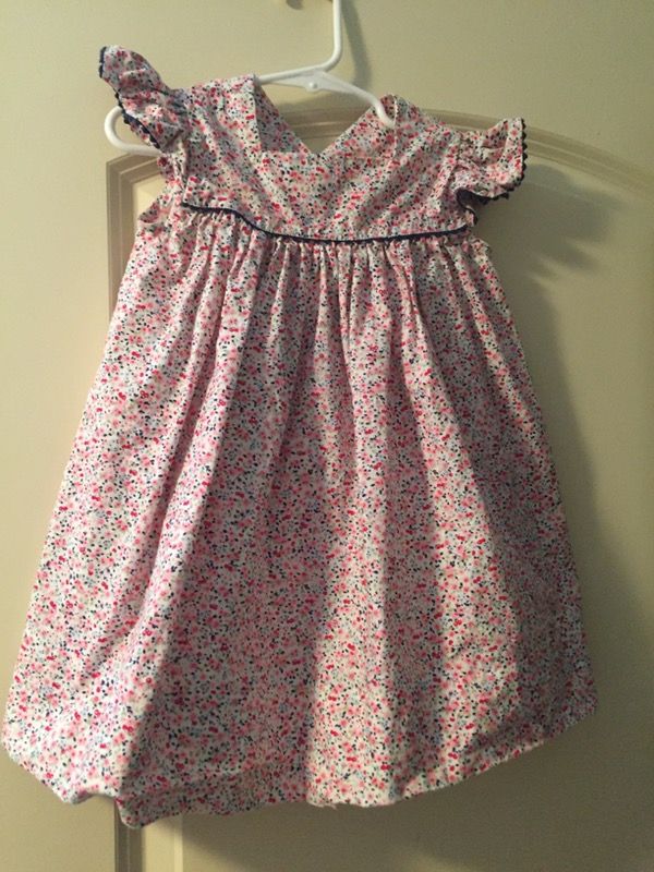 Kate and Libby 12 mo cherry dress