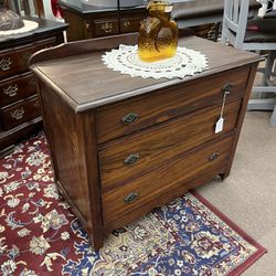 Antique 3 Drawer Dresser on Wheels