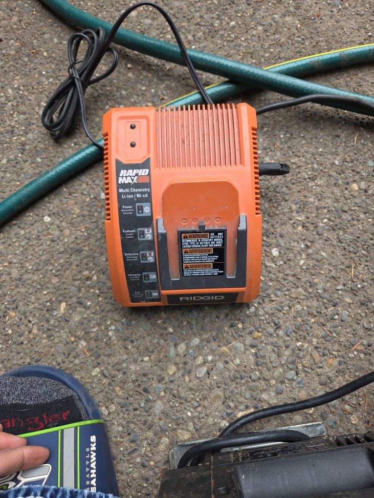 Ridgid Rapid Max 18v Charger