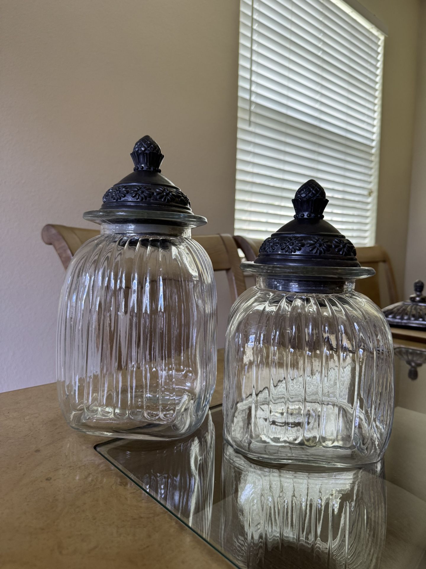 Glass Canisters