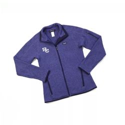 PATAGONIA BETTER SWEATER JACKET SMALL S WOMENS PURPLE FLEECE PULLOVER FULL ZIP