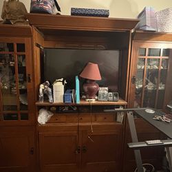 3 piece TV stand cabinet