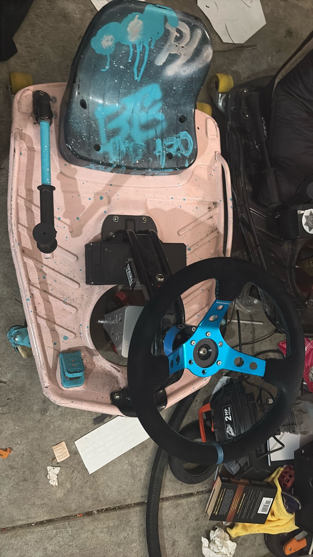 Upgraded Crazy Cart Goes 35 Miles An Hour