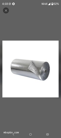 NEW bubble insulation roll 6ft X 125ft