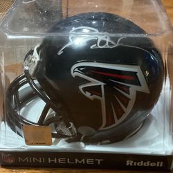 Deion Sanders Signed Atlanta Falcons Helmet