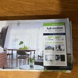 Full Motion Tv, Wall Mount Up To 90 Inches