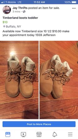 Timberlands size 10.5