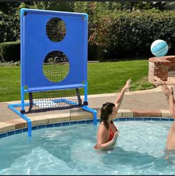 Pool soccer game with two-hole design, suitable for water sports Brand New still in the box C24