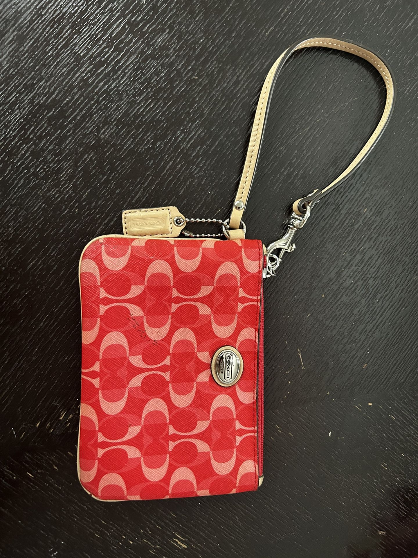 Coach Phone Wallet Wristlet 