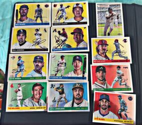 Topps Chrome Platinum Baseball cards