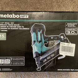 Metabo Battery Operated 15ga Cordless Finish Nailer