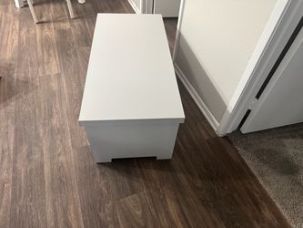 Custom Gray wooden Storage chest! New! $90 OBO