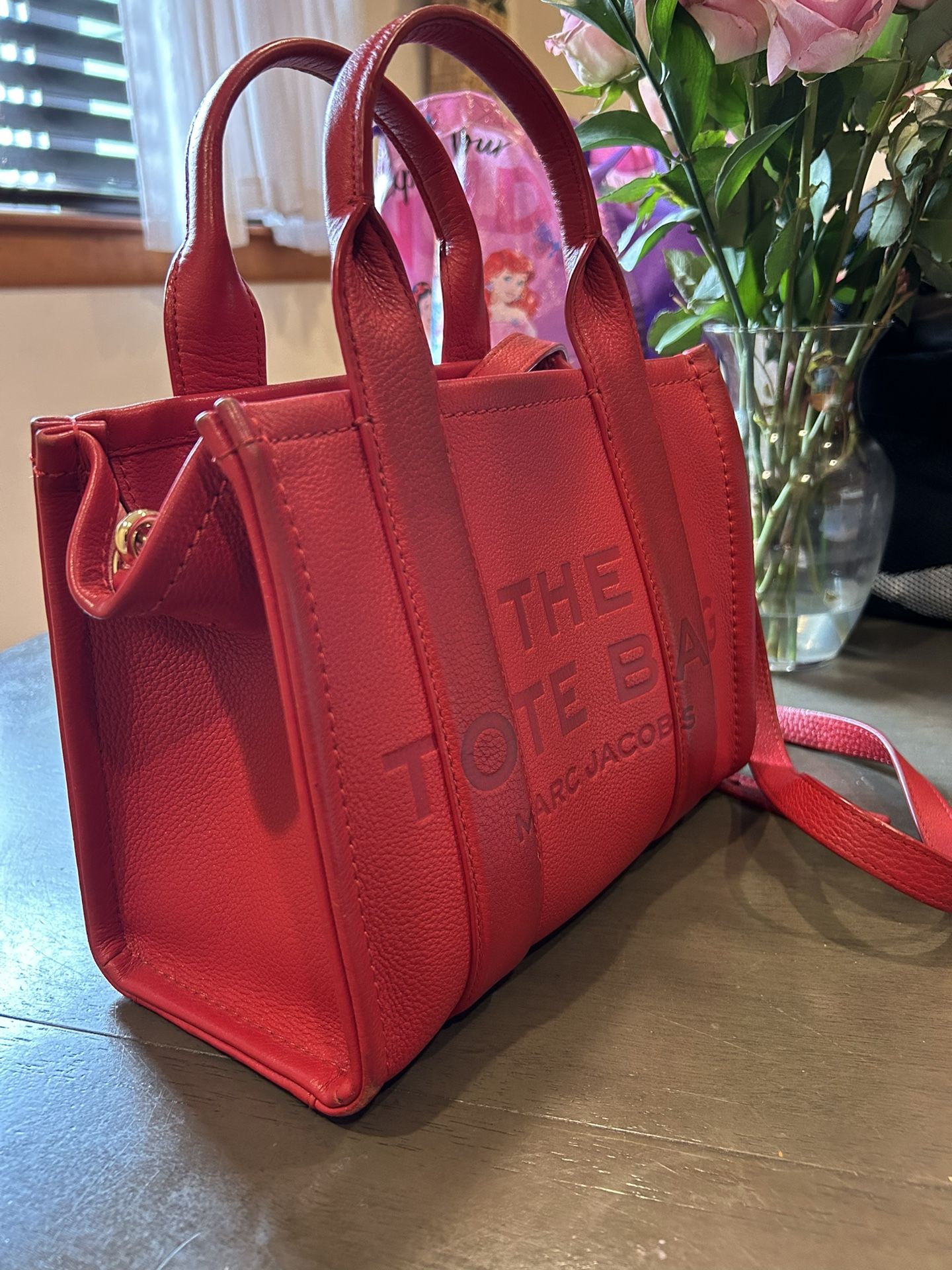 The Tote Bag Red Purse Marc Jacob’s
