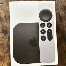 Apple TV 4K (3rd Generation) – 128GB, Wi-Fi + Ethernet – Brand New, Sealed