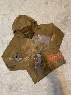 Travis Scott Utopia Circus Maximus 2023 Tour Zip-Up Hoodie