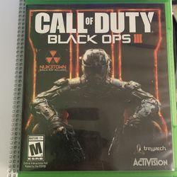 Xbox One Call Of Duty Black Ops lll