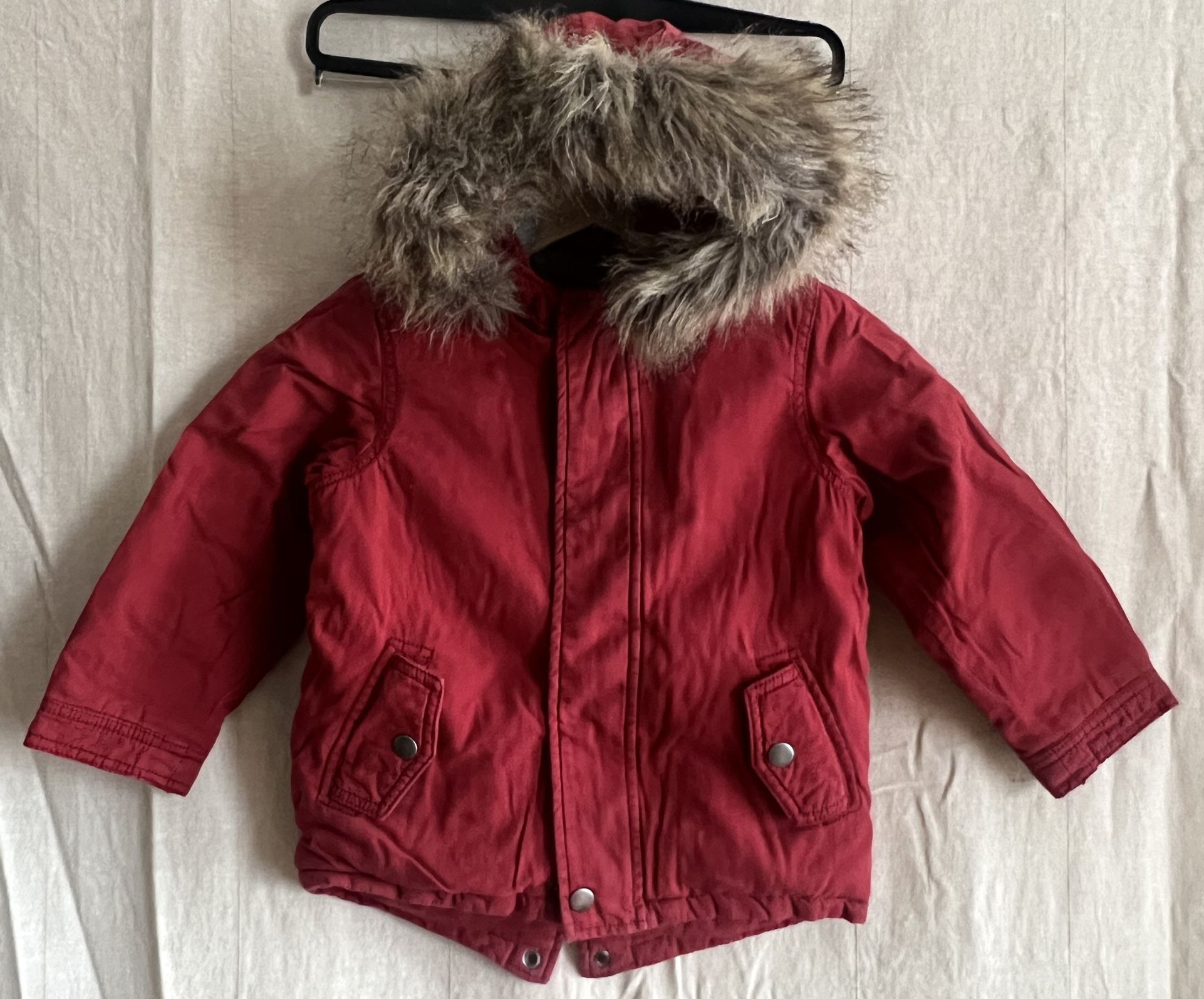 Boys / Girls Red Winter Jacket Size 4T 4A