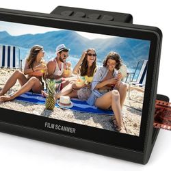 16GB Film & Slide Scanner with Large 7 Inch LCD Screen