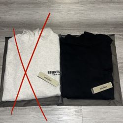 M Black Essentials Hoodie