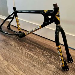 1983 Diamondback Senior Pro Frame And 1981 Double Drop Fork