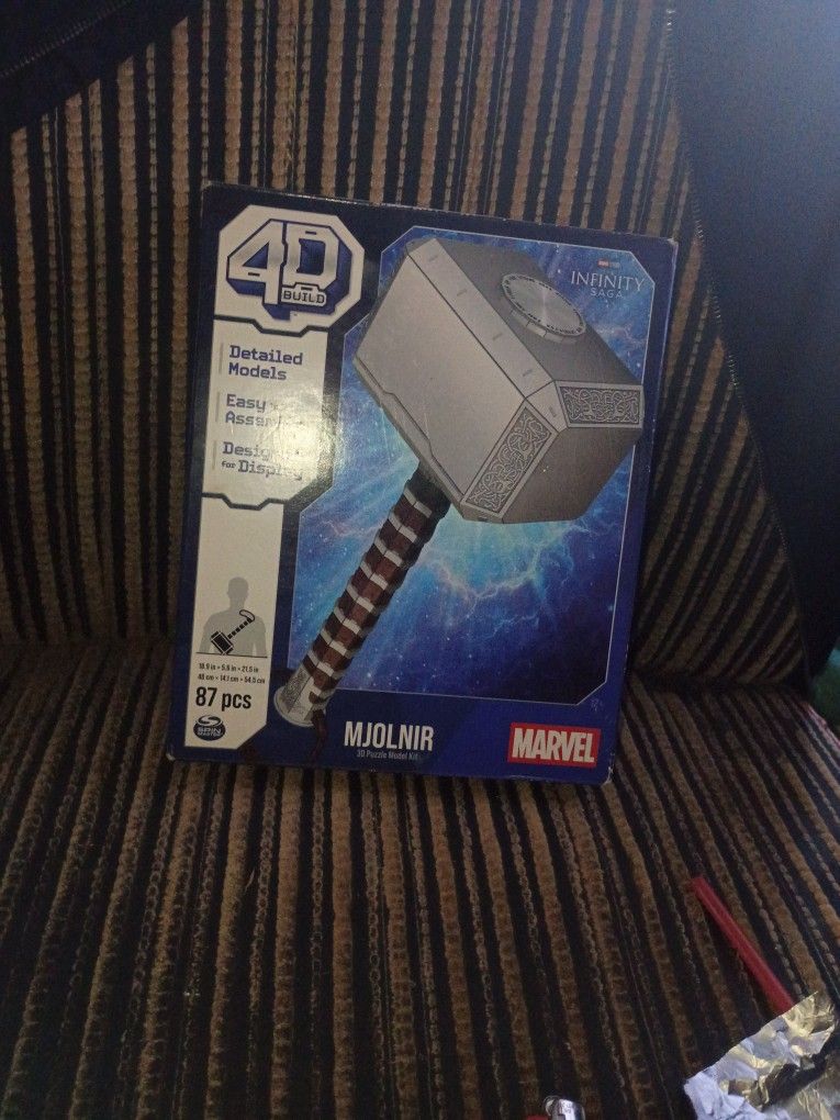 Marvels Mjolnir Rd Puzzle New