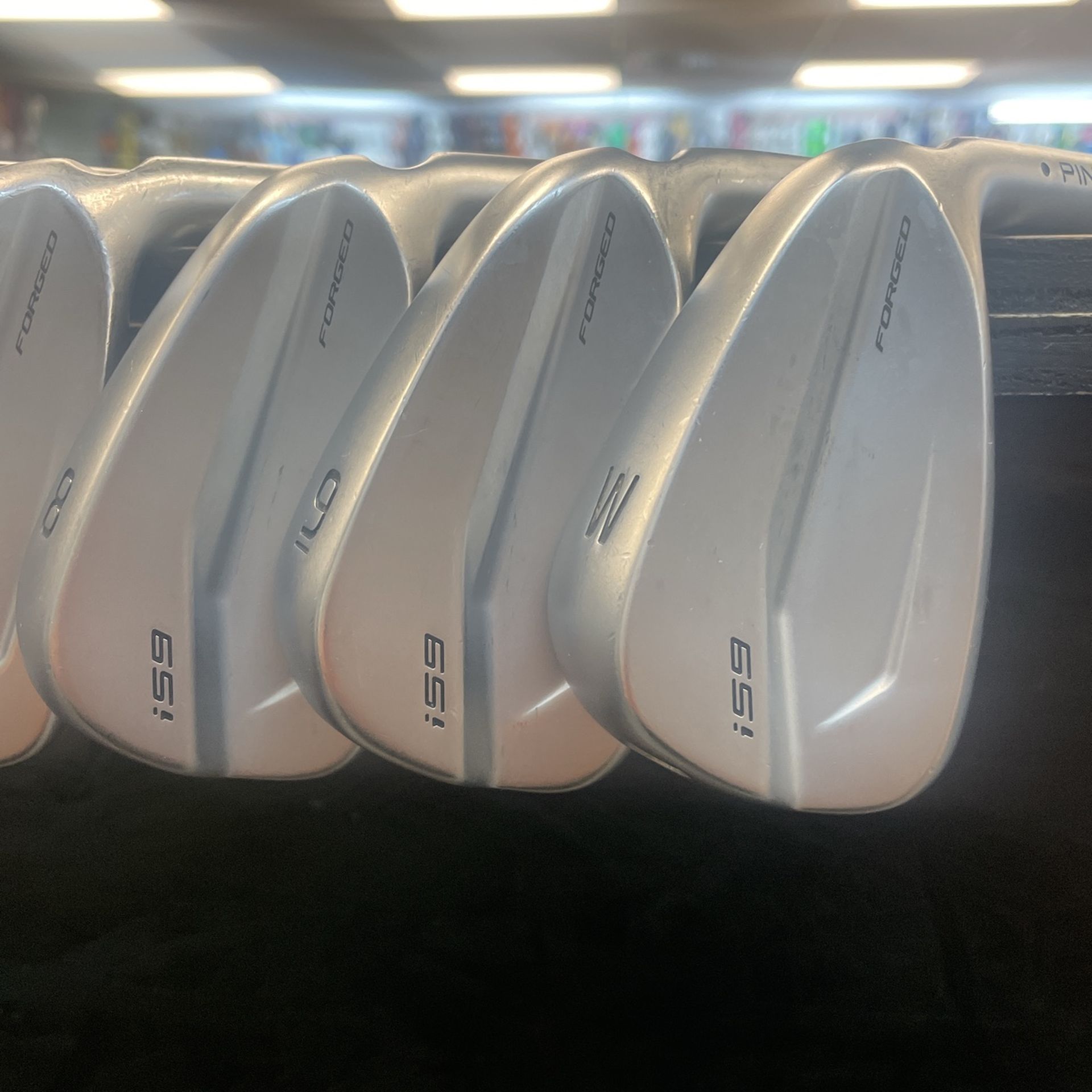 Ping-i59-Iron-Set-4-thru-PW-Ri\ght-Hand-Stiff-Flex-Steel-Shaft