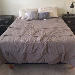 Queen Sized Tempupedic Bed With Box spring 