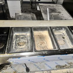 5 Burner Steam Table 