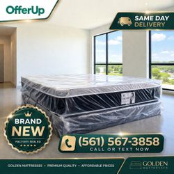 Queen Mattress Set PillowTop – Brand New –  Same Day Delivery Available 🚚