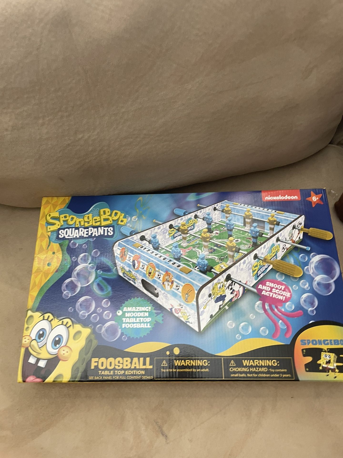 Nickelodeon FooseBall Table Unopened Still In Box